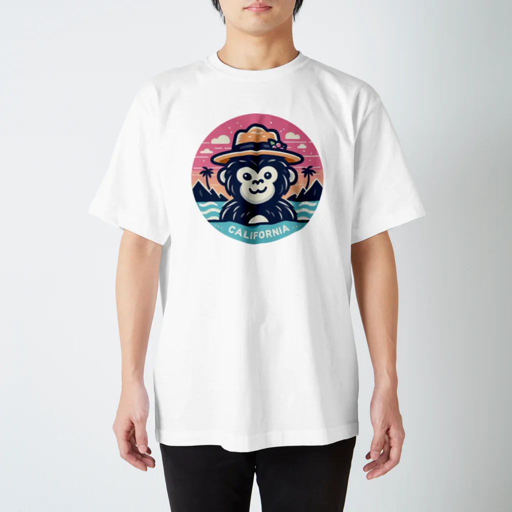 Omiya_ JAP_038のRCW_Gorilla_California スタンダードTシャツ