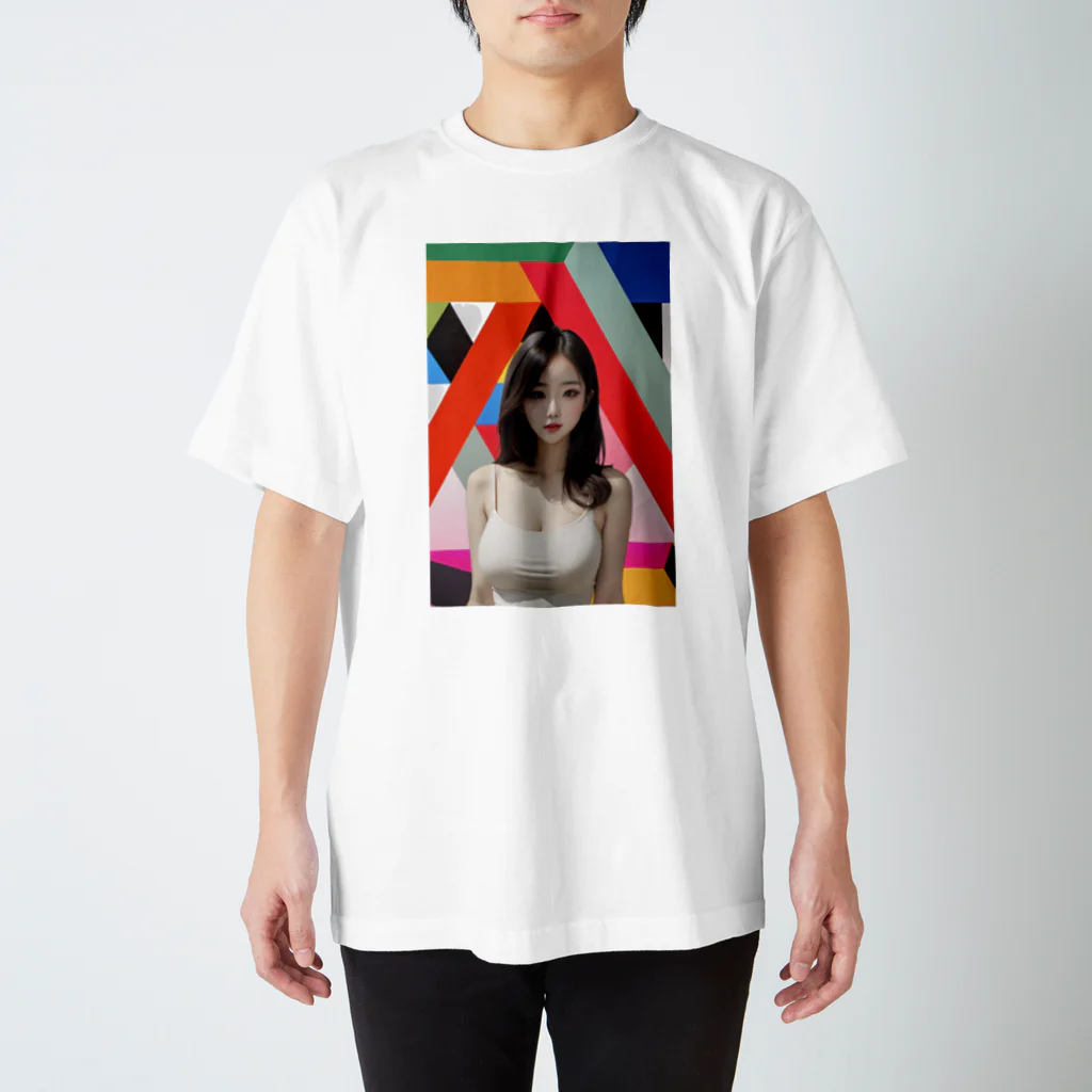 Takaking1972のリアル少女 スタンダードTシャツ