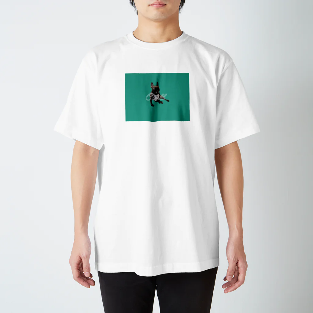 chillの寝ぼけ顔 Regular Fit T-Shirt