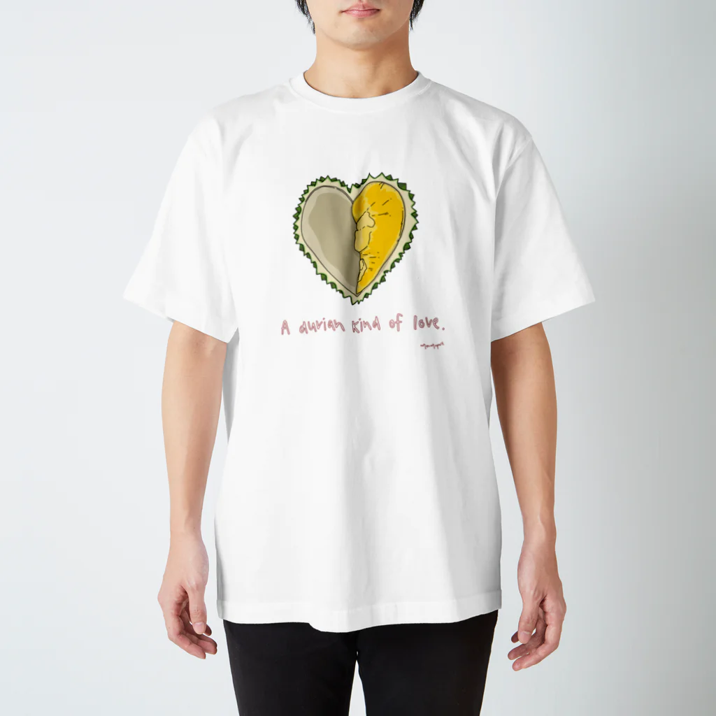 menmopostのA Durian Kind of Love スタンダードTシャツ