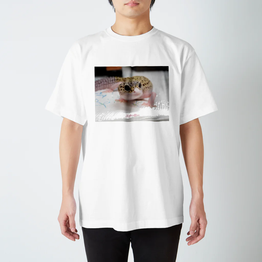 OBIWANREPのレオパのスターミーちゃん Regular Fit T-Shirt