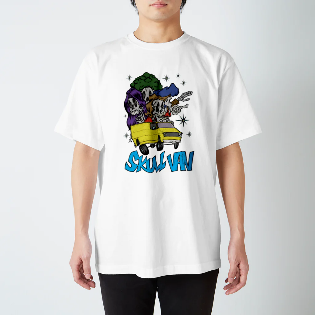 Big Apple 33のSKULL VAN スタンダードTシャツ