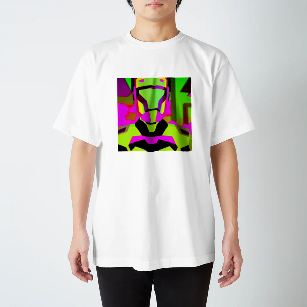 cyborg_dot_comのエナジードリンク好き男 Regular Fit T-Shirt