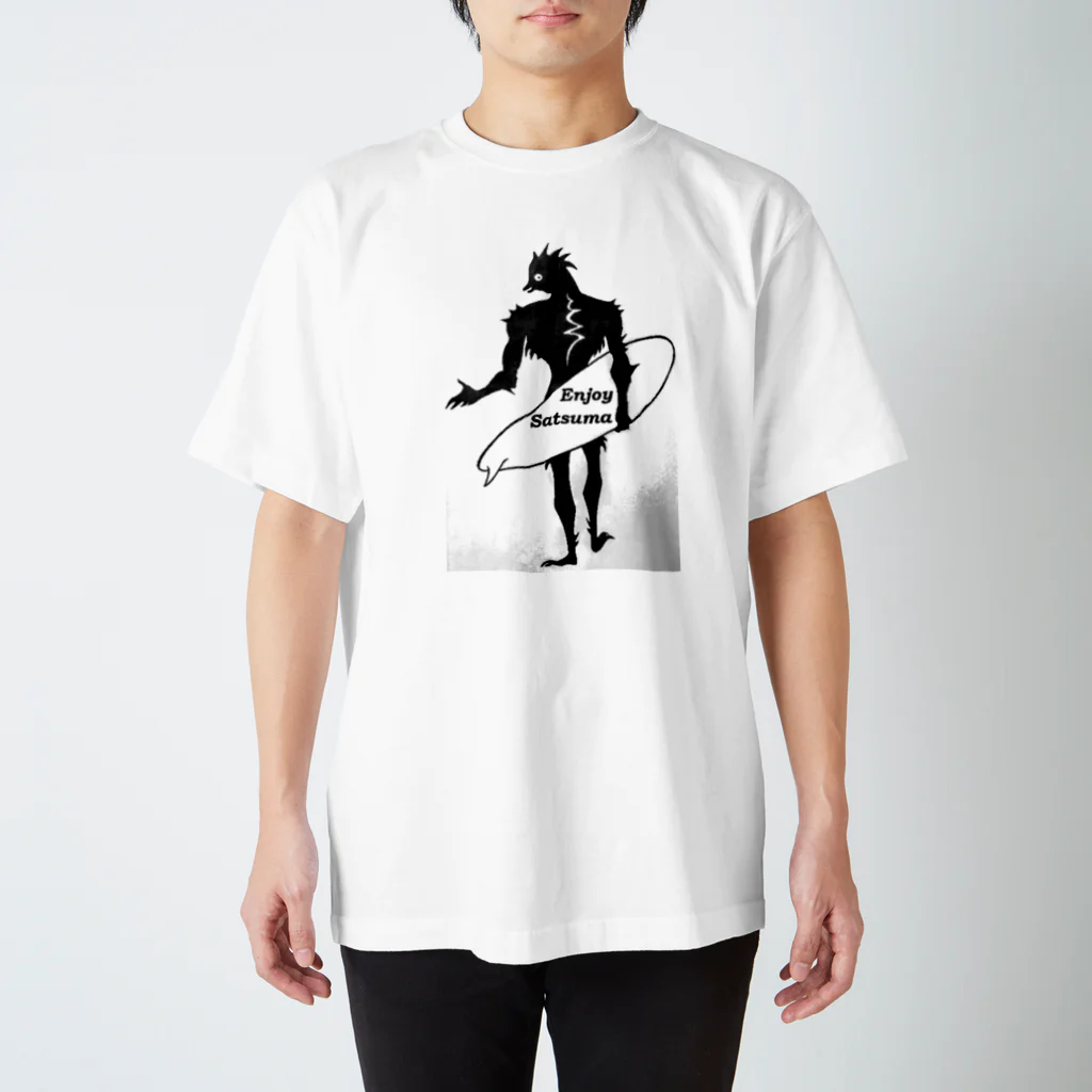 KAMIKAMIの薩摩　魚人 Regular Fit T-Shirt