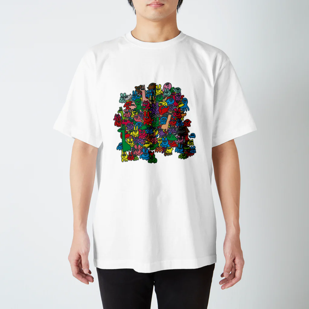 食べ過ぎのトロピカルフレンズ Regular Fit T-Shirt