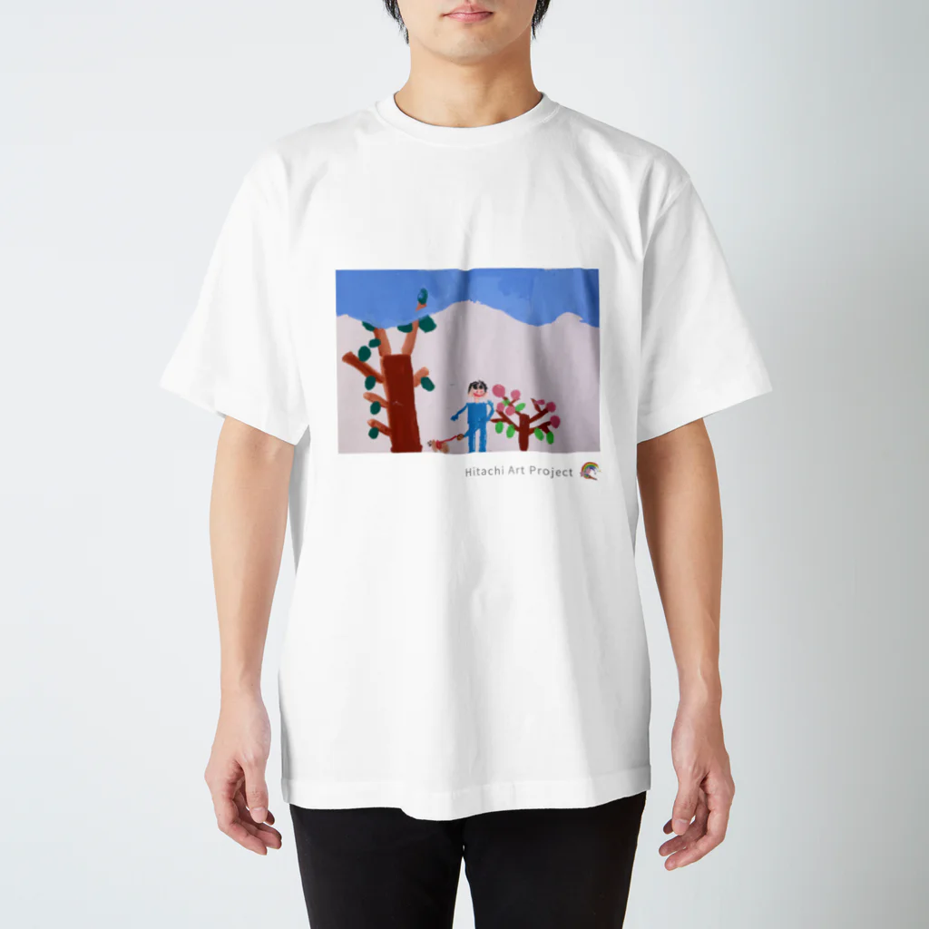 ひたちアートプロジェクト　Hitachi Art Projectの第9回公募展　木のあるくらし Regular Fit T-Shirt