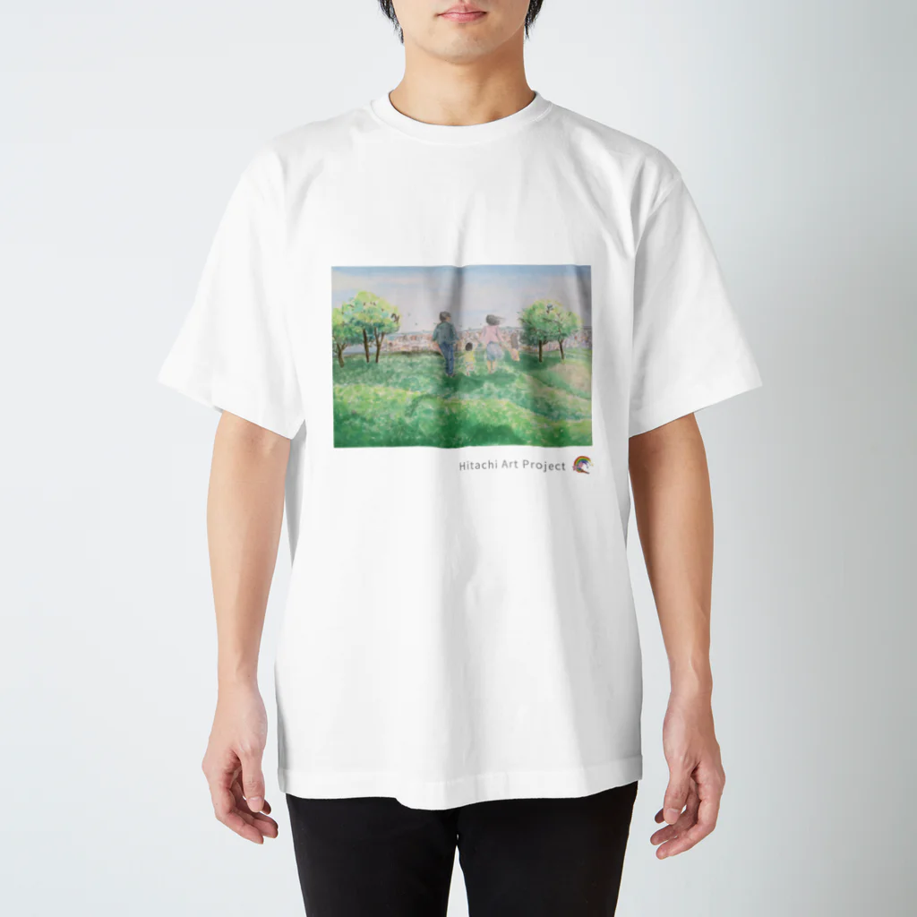 ひたちアートプロジェクト　Hitachi Art Projectの第9回公募展　日立の絶景と平和な日常 Regular Fit T-Shirt