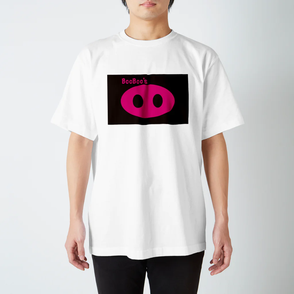 BooBoo’s OO のBooBoo's OO Pink スタンダードTシャツ