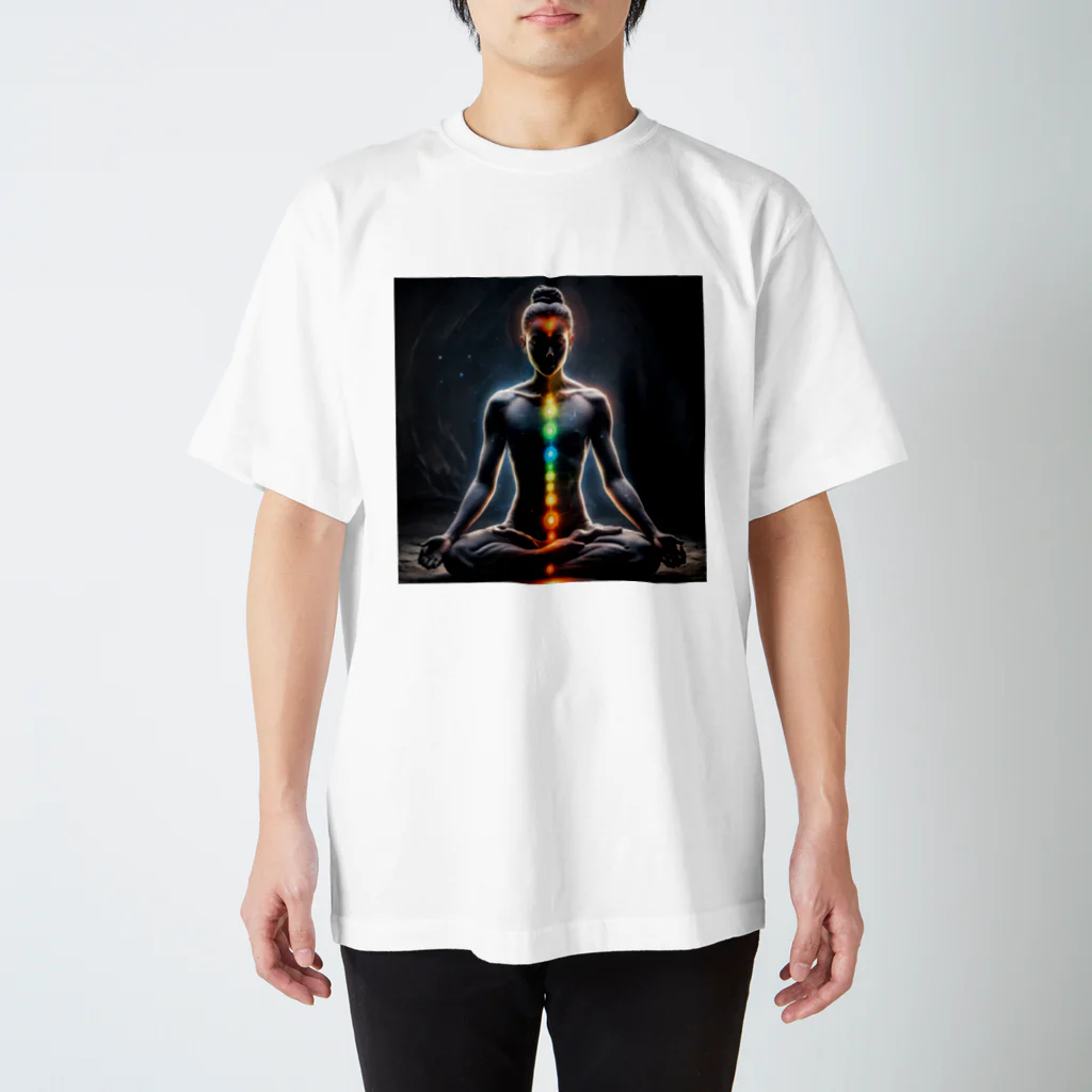 ChakraChicのChakraChic ZAZEN Regular Fit T-Shirt