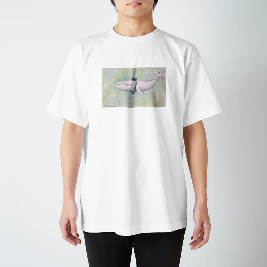 くろこのシロナガスクジラだよー Regular Fit T-Shirt