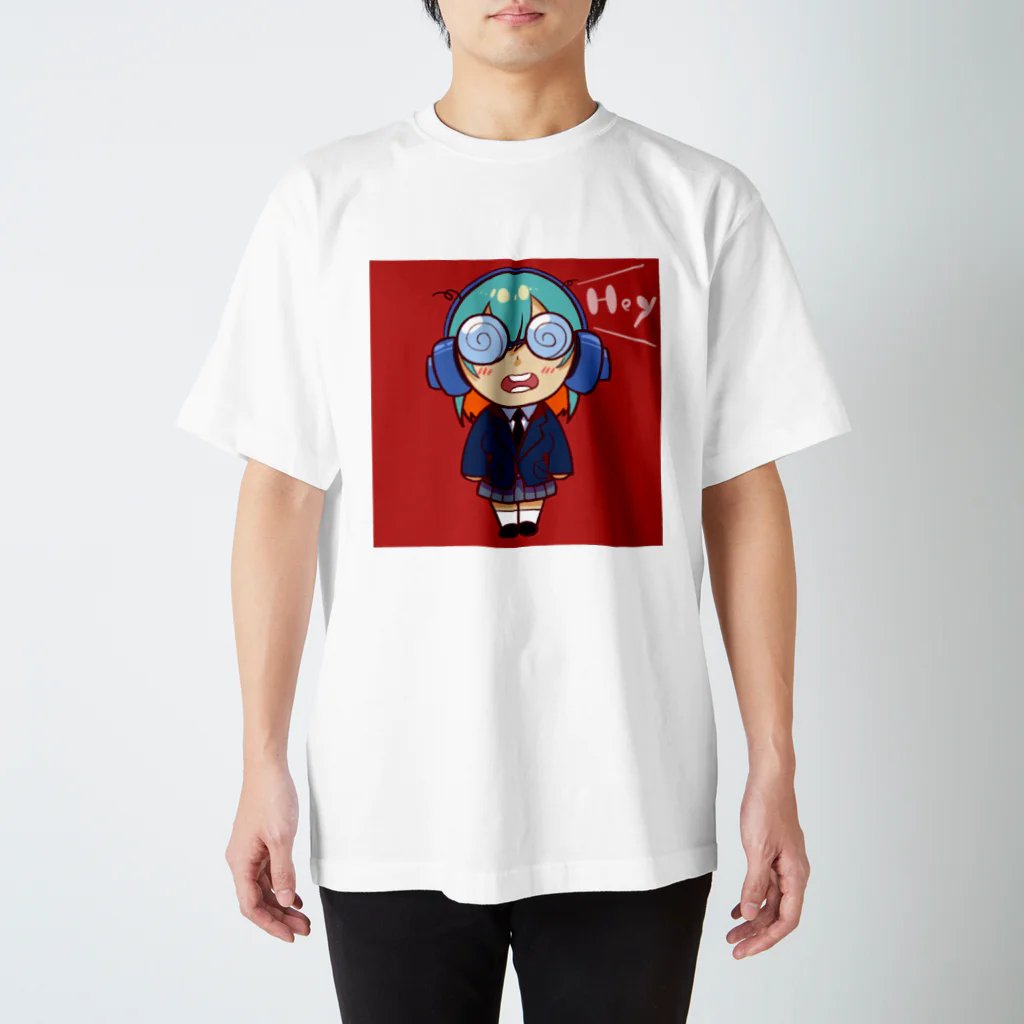 びびのよく見ると目が回りそうな女の子 Regular Fit T-Shirt