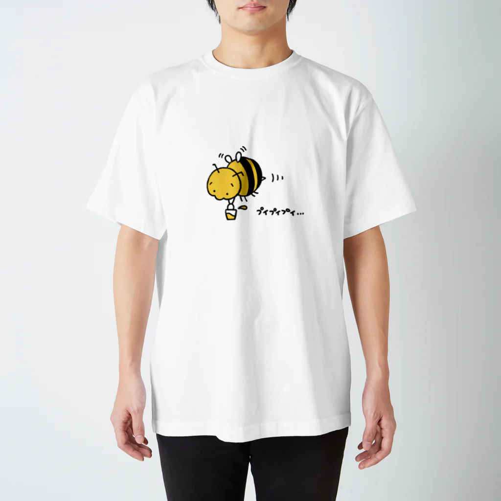 たづのぷいぷいばち Regular Fit T-Shirt