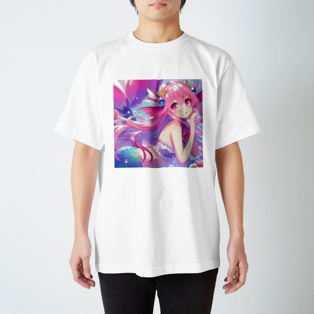 「ワンダーワールド」の神秘的な美しさに見とれてしまいますね。🧜‍♀️💖 Regular Fit T-Shirt