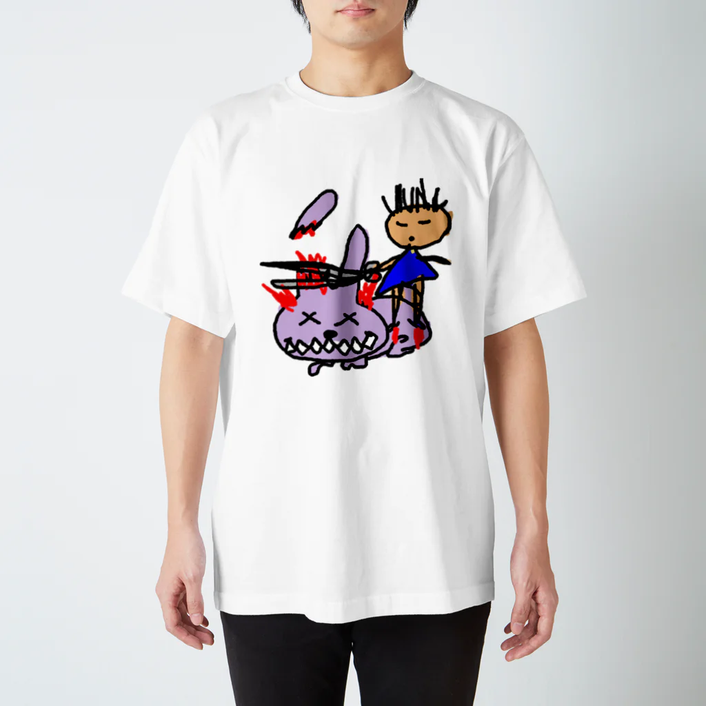 Ａ’ｚｗｏｒｋＳのらくがきRPG モンスター討伐 Regular Fit T-Shirt