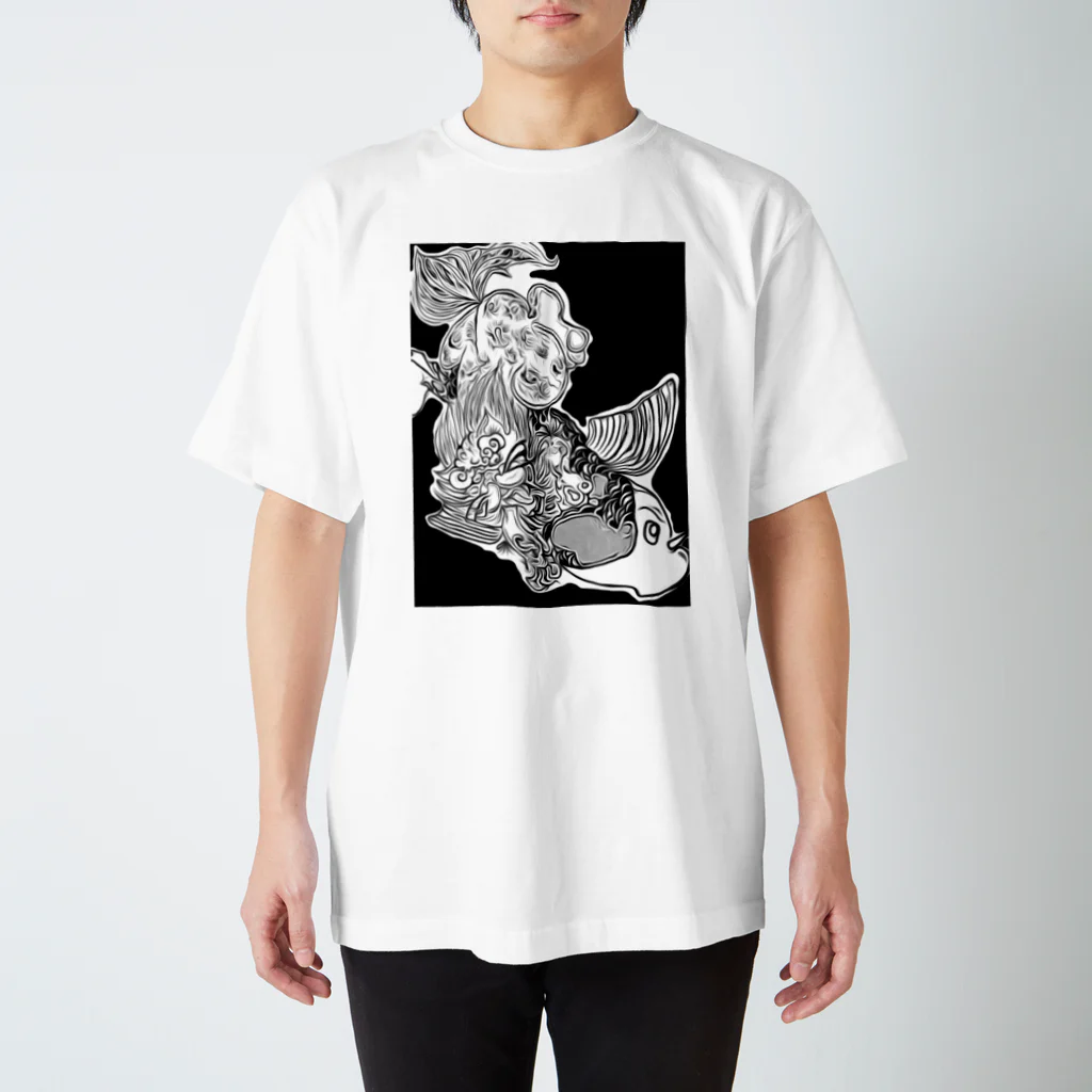 DARUMAのシーサー スタンダードTシャツ