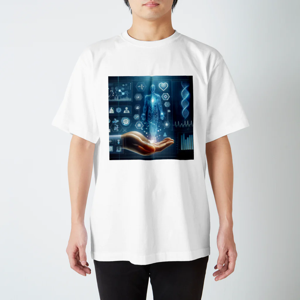 鳴海静山（narumi_seizan）の近未来の健康管理 Regular Fit T-Shirt