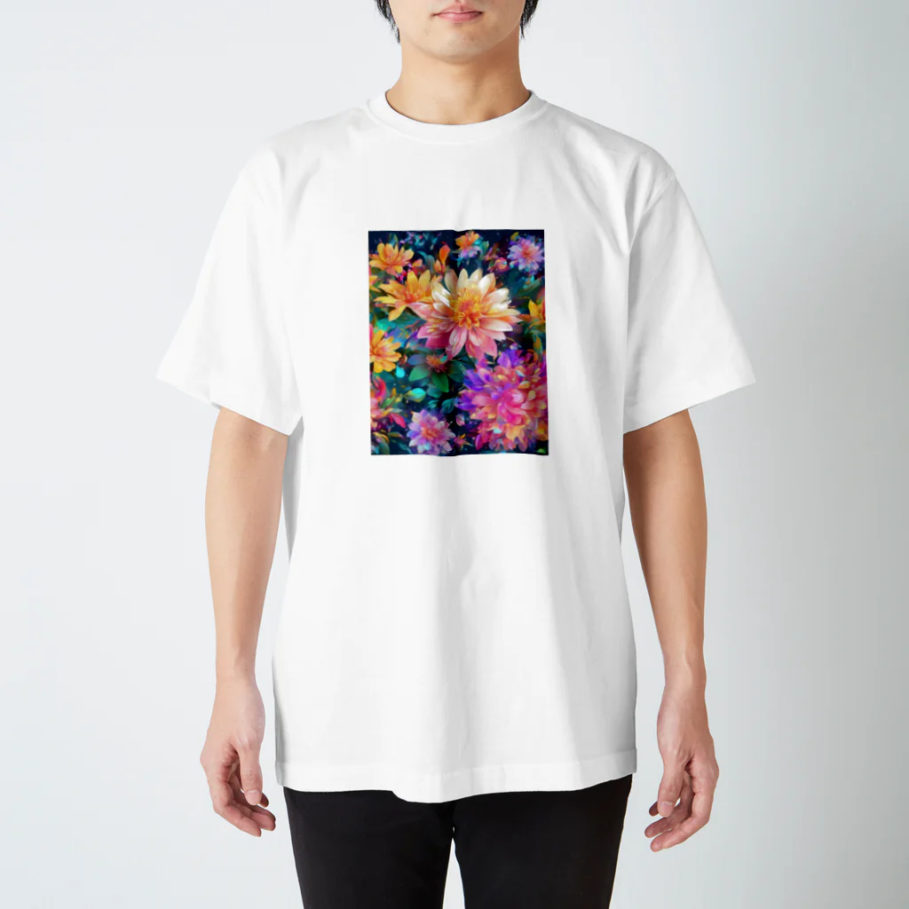 モノモノクローゼットの花々 スタンダードTシャツ