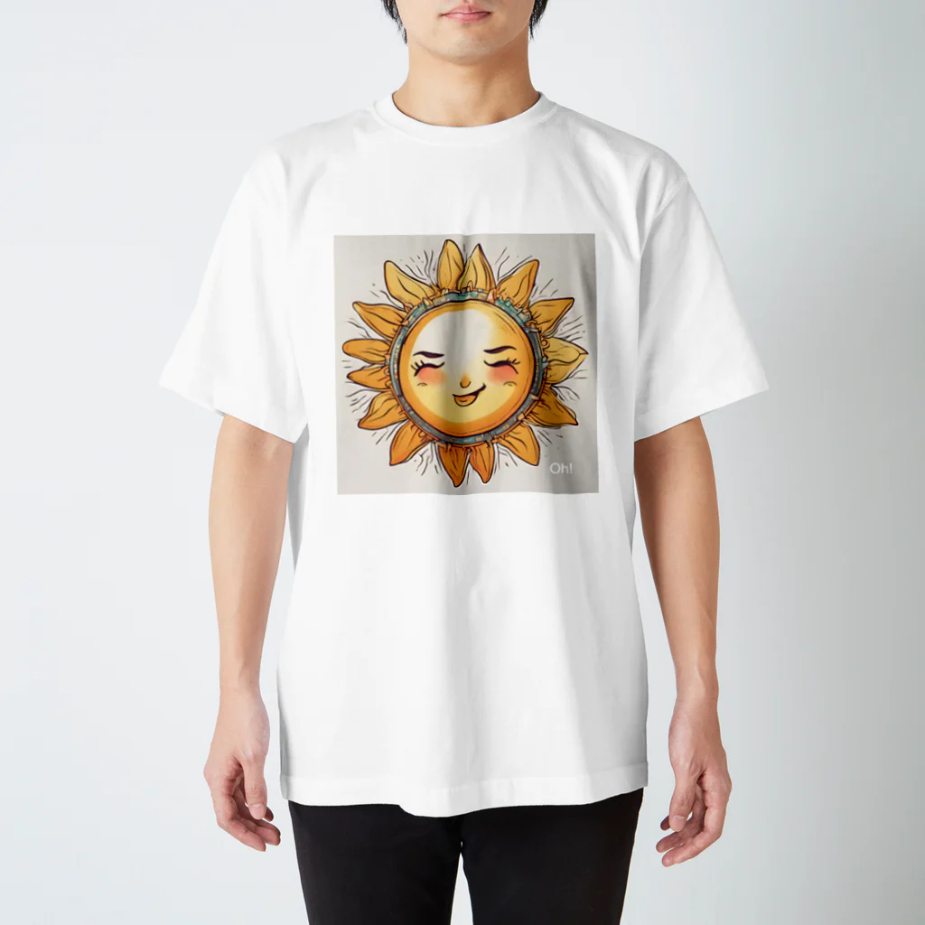 Koh!の笑顔でSUN Regular Fit T-Shirt