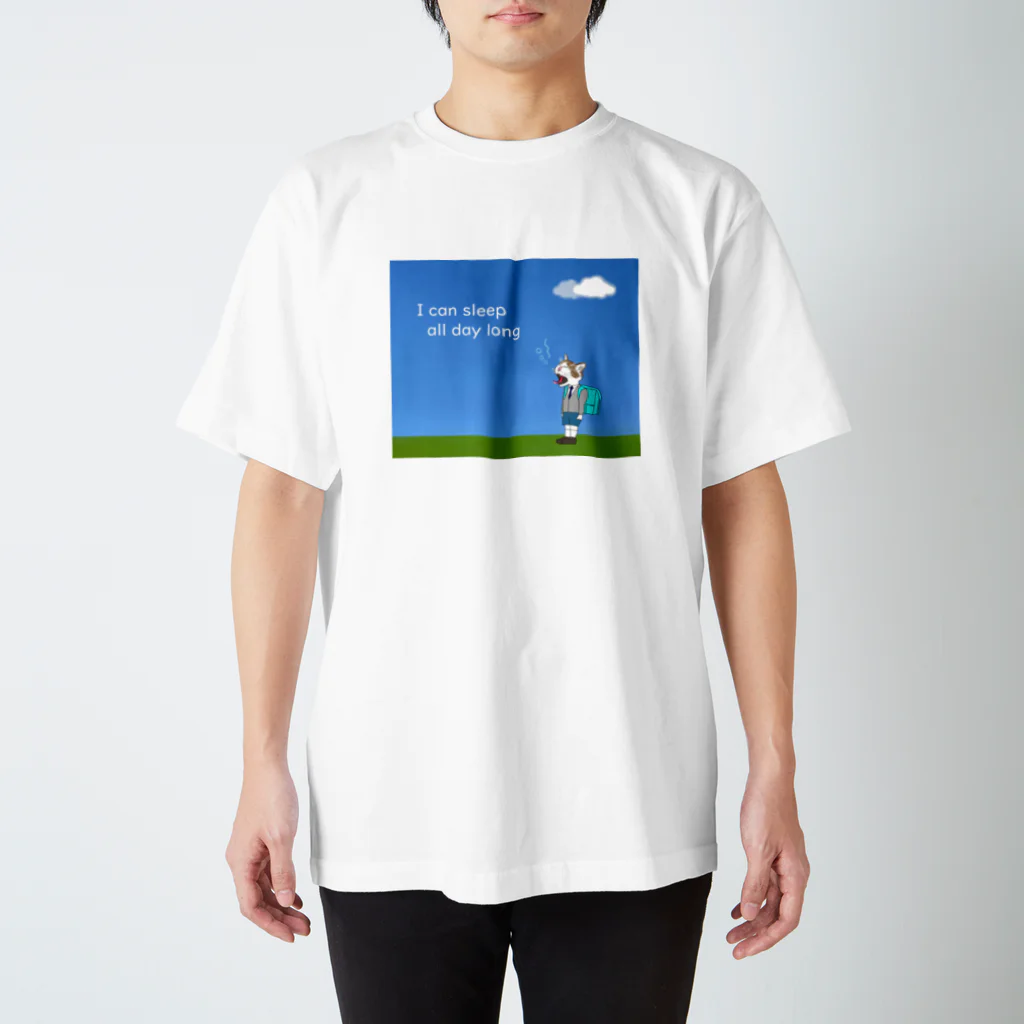 KIYOSUMI SLEEPS 【SHIKA.SOJI】のSoybean Boy NICOLE  【 SHIKA SOJI 】 スタンダードTシャツ