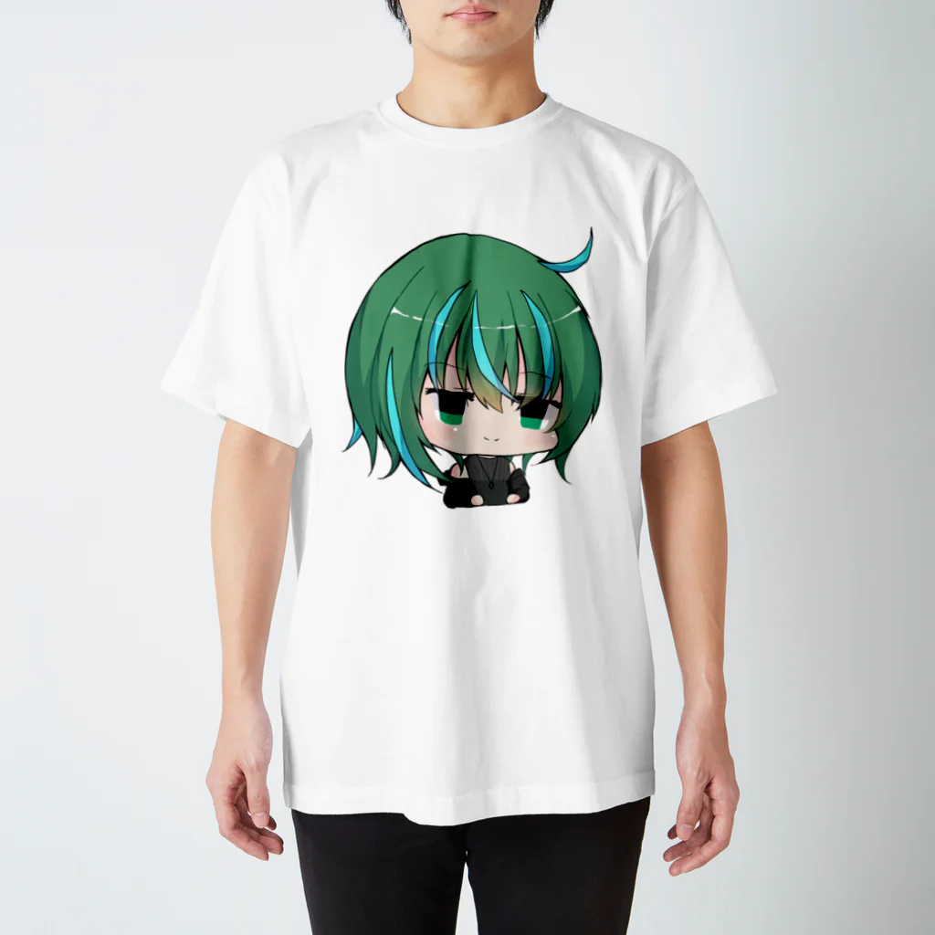 桂木はっぱ、🍃のはっぱちゃんスーパーわいわいグッズ スタンダードTシャツ