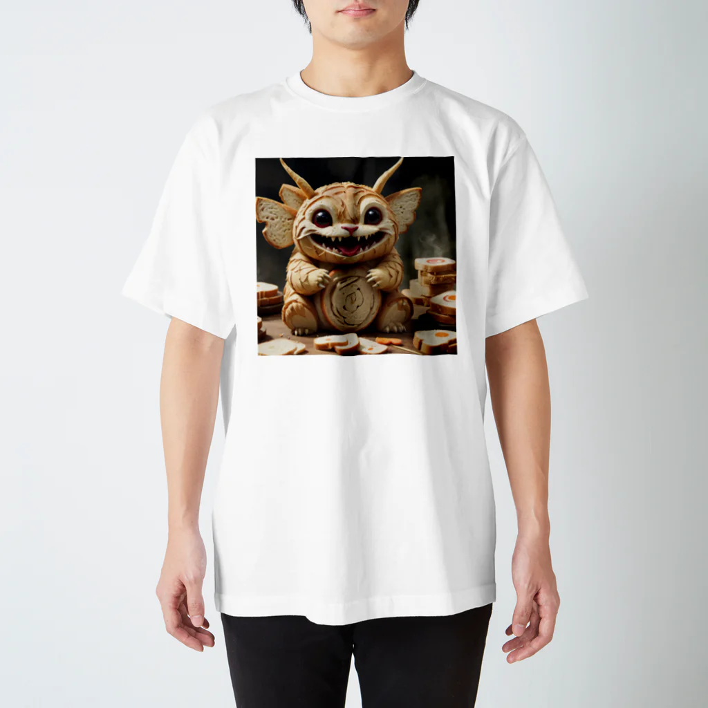 AI妖怪大図鑑の食パン妖怪　パンデミミック Regular Fit T-Shirt