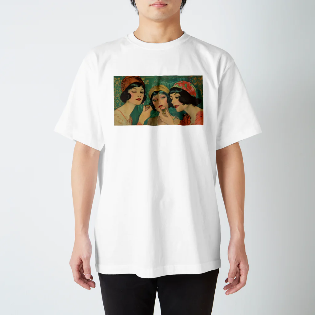riのレトロ三姉妹 スタンダードTシャツ