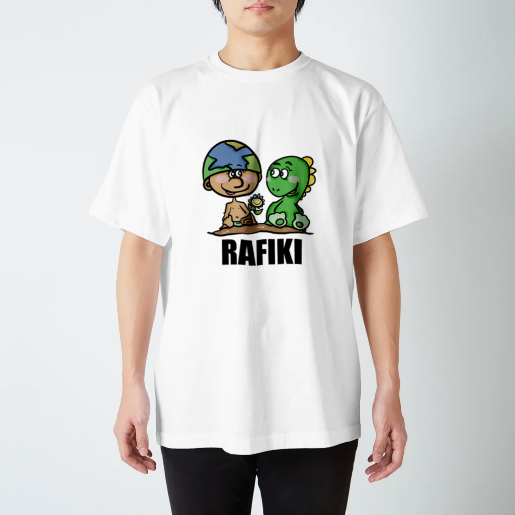 Colorful fam Earthのアースとデイの日常 スタンダードTシャツ