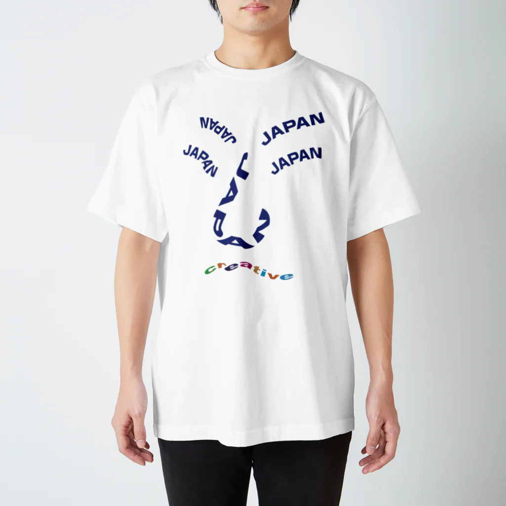 miyangicのモジング・アート（モジング・フェイス）LBー大MOA-LB Regular Fit T-Shirt