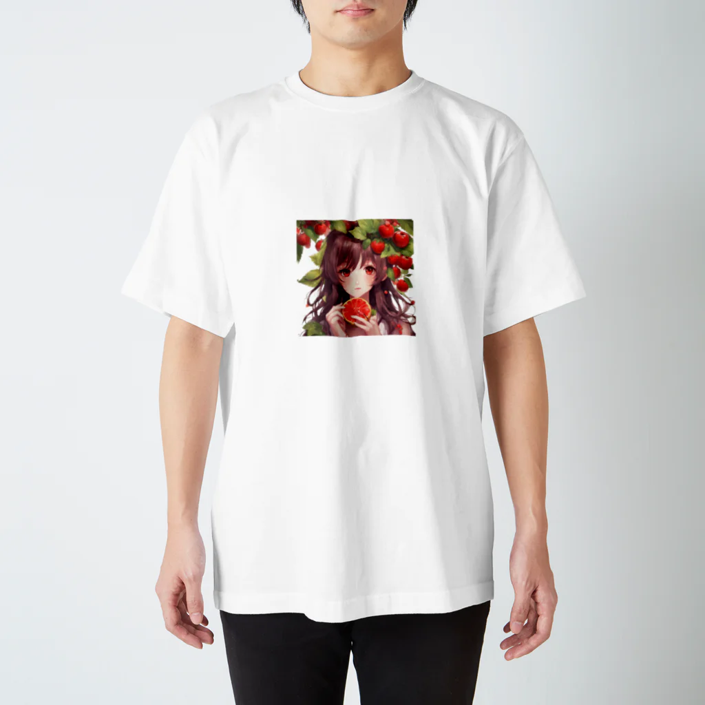 まひろSHOPの美少女　フルーツ スタンダードTシャツ