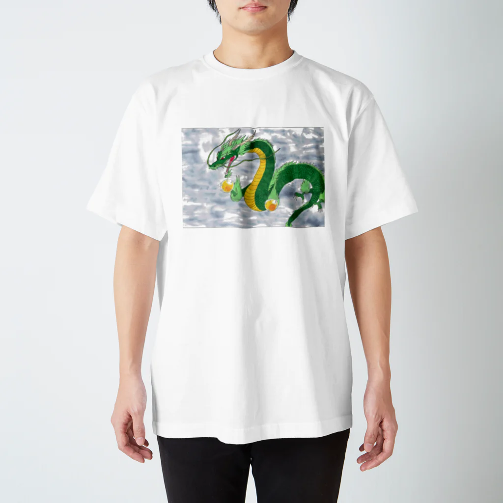 Daria tanakaの龍神&雲 スタンダードTシャツ