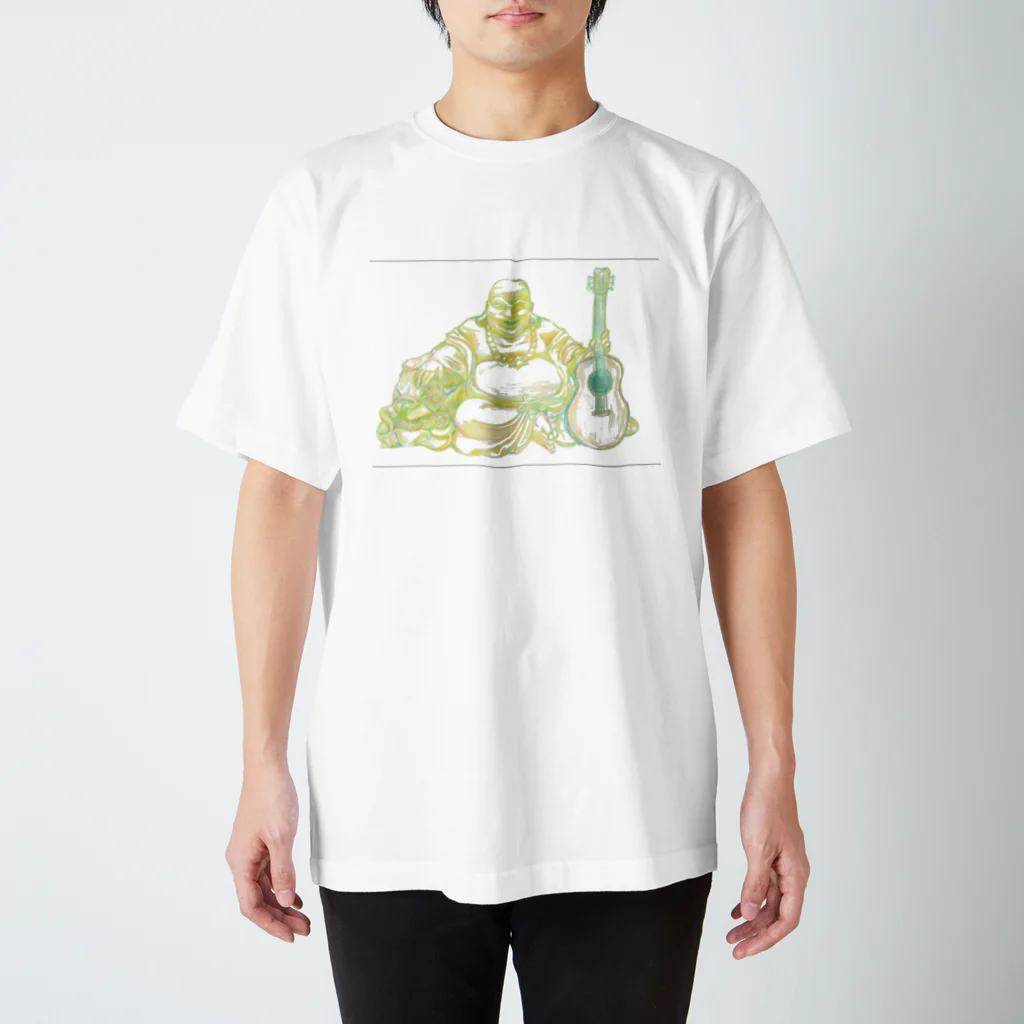 Daria tanakaのギター弥勒菩薩(ミーロック君) Regular Fit T-Shirt