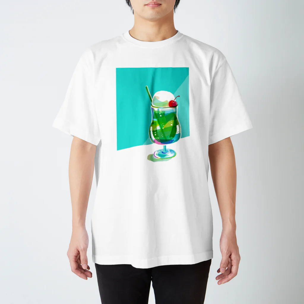 カラセロのクリームソーダ スタンダードTシャツ