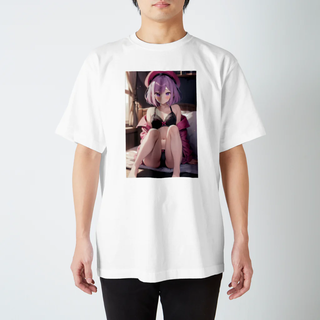 sion1010のランジェリー美少女 スタンダードTシャツ