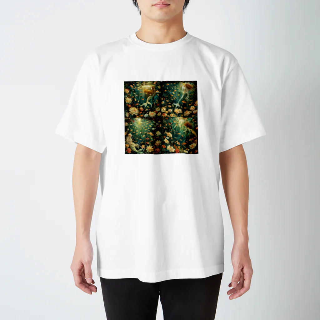 AQUAMETAVERSEの人魚姫 アメジスト 2846 Regular Fit T-Shirt