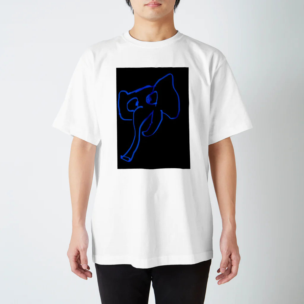 shabadabakayouのキマっちゃってるゾウ Regular Fit T-Shirt