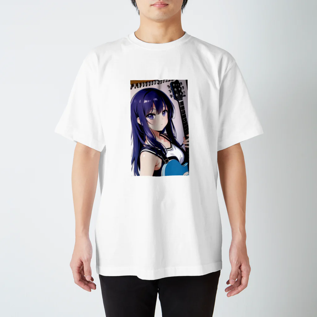 kirie1327のギター少女  スタンダードTシャツ