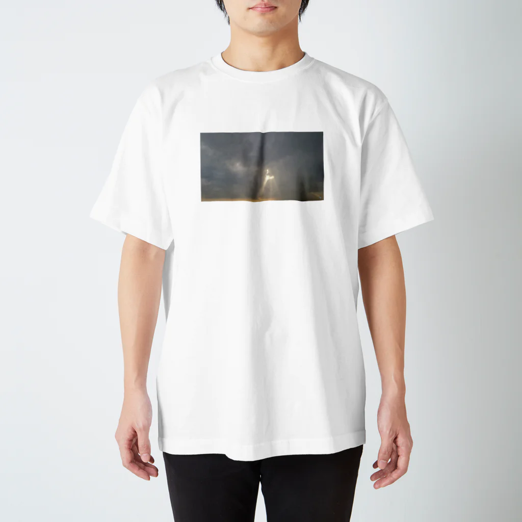 Try Anythingの天使の梯子シリーズ Regular Fit T-Shirt