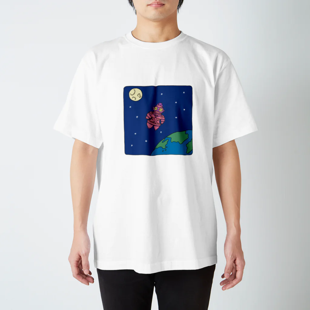 donguri堂のうちゅう土偶（カラー） スタンダードTシャツ