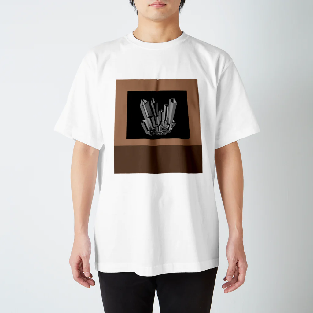 eugorameniwaの水晶の原石 Regular Fit T-Shirt