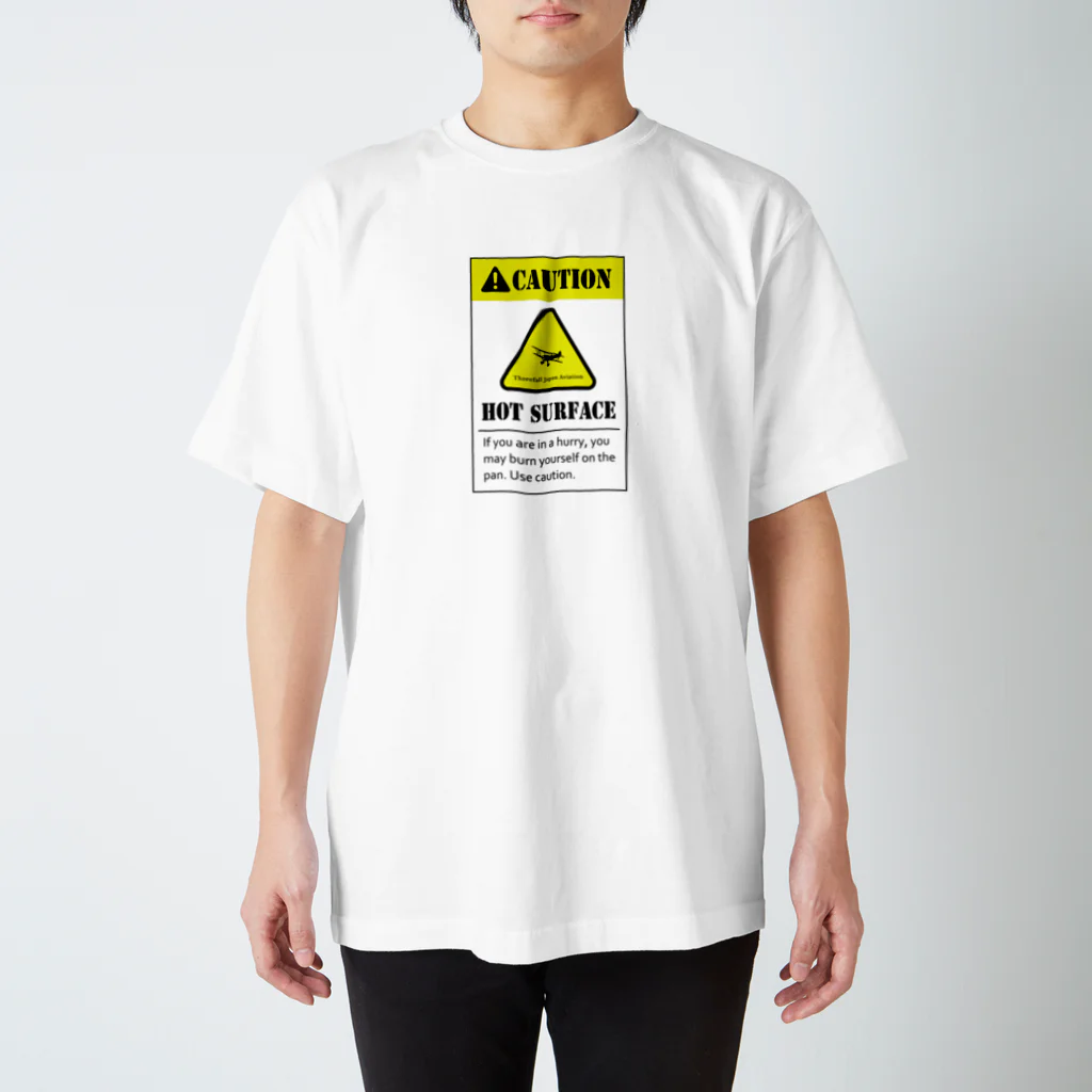 Threefall Japan Aviationの期間限定2024.3.17 LIVE記念【Threefall Japan Aviation 】公式ロゴグッズ スタンダードTシャツ