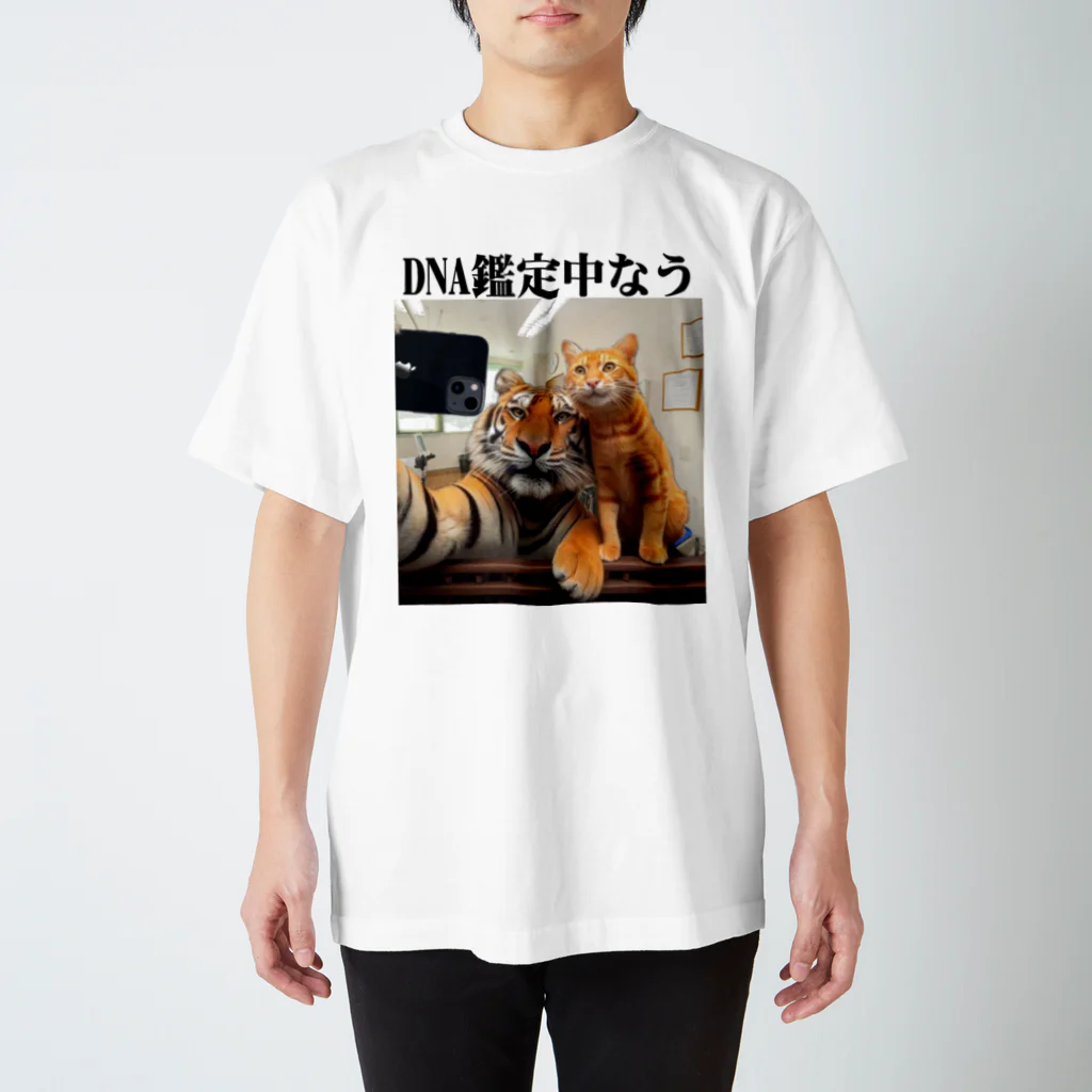 ニゴ猫　shopのDNA鑑定中なう スタンダードTシャツ