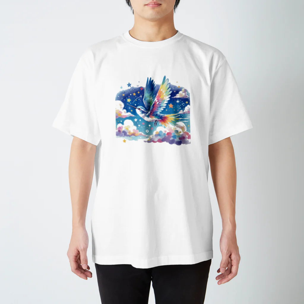 La-peaceの夢の中の鳥 Regular Fit T-Shirt