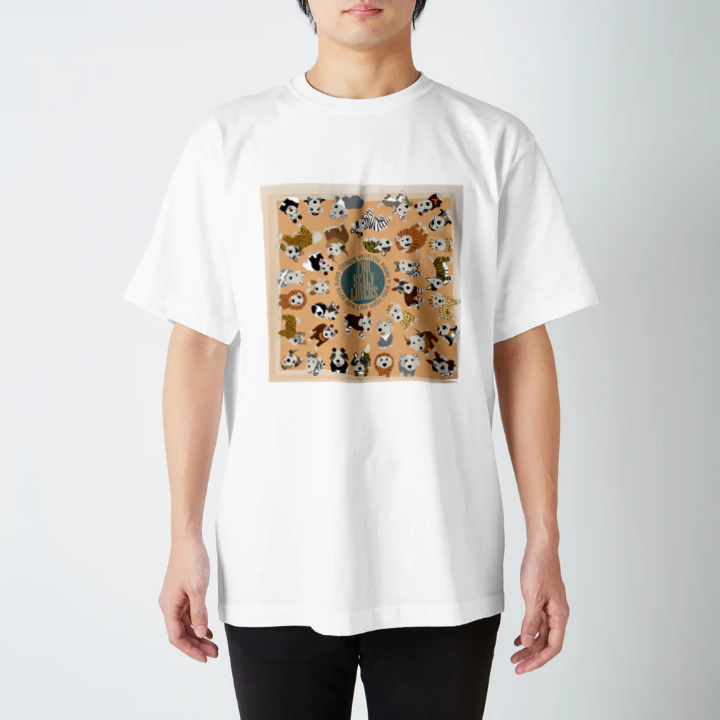 sayapochaccoのFOR SEALY LOVERS (kigurumi animal) スタンダードTシャツ