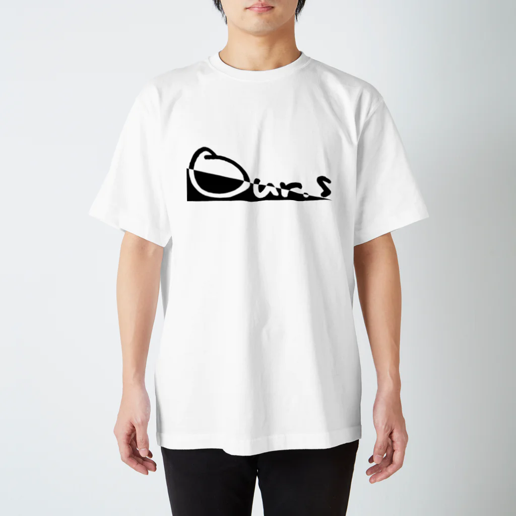 Our.s SUZURI店のスラッシュロゴ スタンダードTシャツ