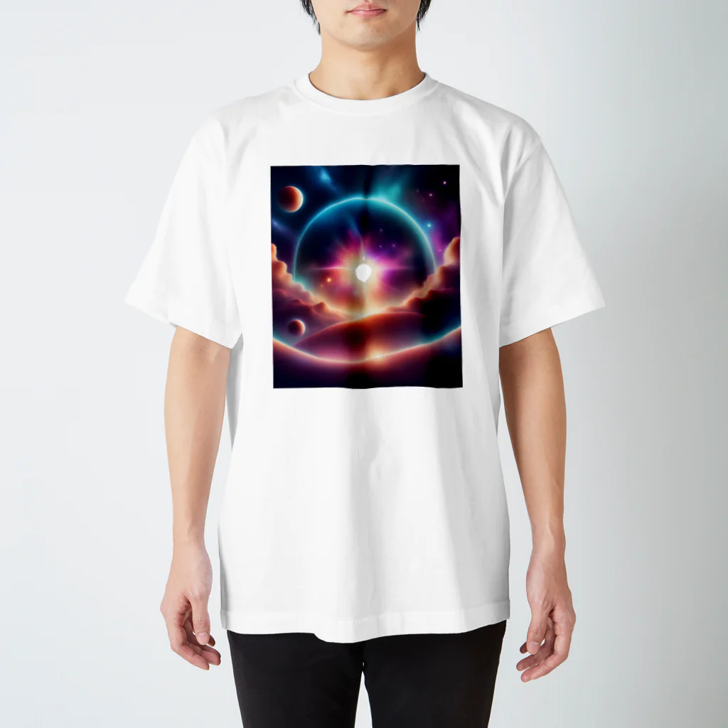 LUF_jpsのThe Future of the Universe Regular Fit T-Shirt