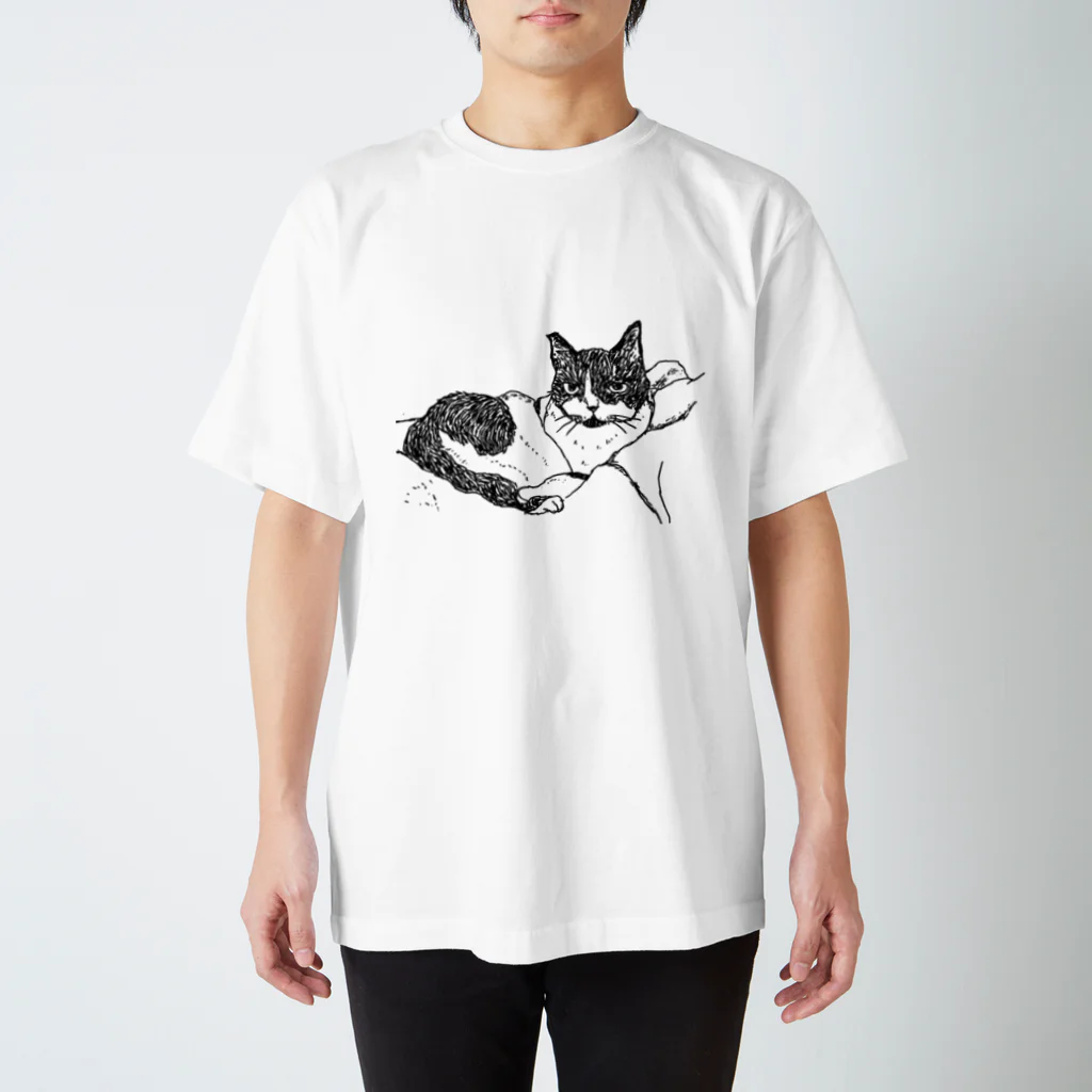 もちけらのにんまり 猫ちゃん。 Regular Fit T-Shirt