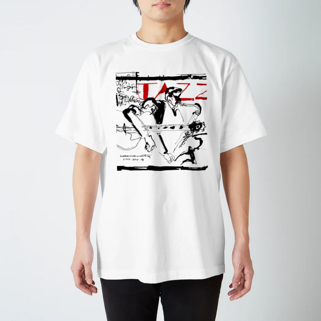 mm_jazz_dw (未定）のdw.jazz.22.07.14.g.ts スタンダードTシャツ