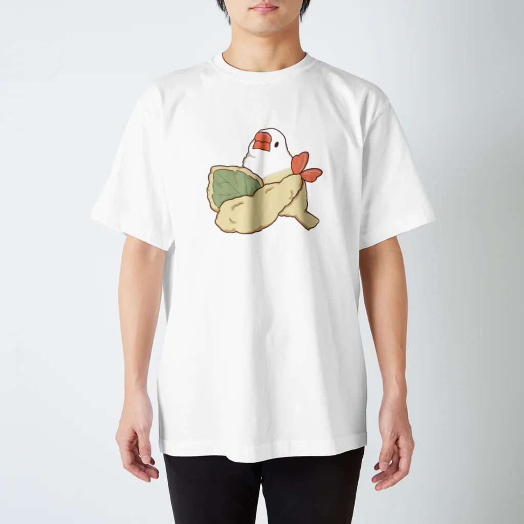 fukufukudo_514の東京の文鳥 スタンダードTシャツ