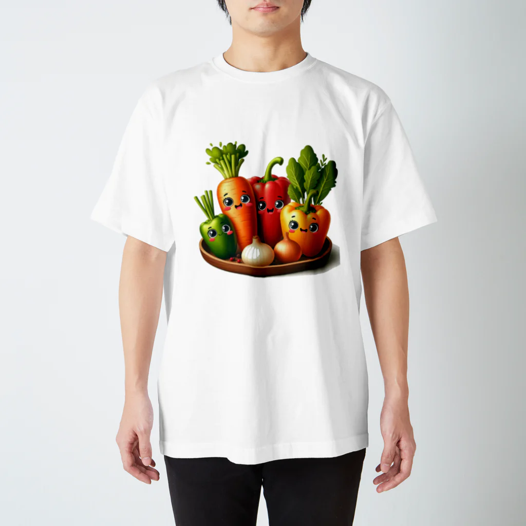 koumeiのベジタらぶ Regular Fit T-Shirt