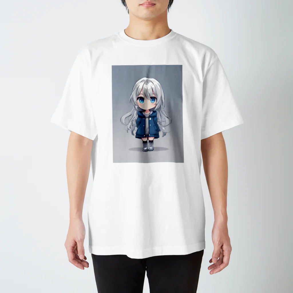 IYASHIのcute girl 2 Regular Fit T-Shirt